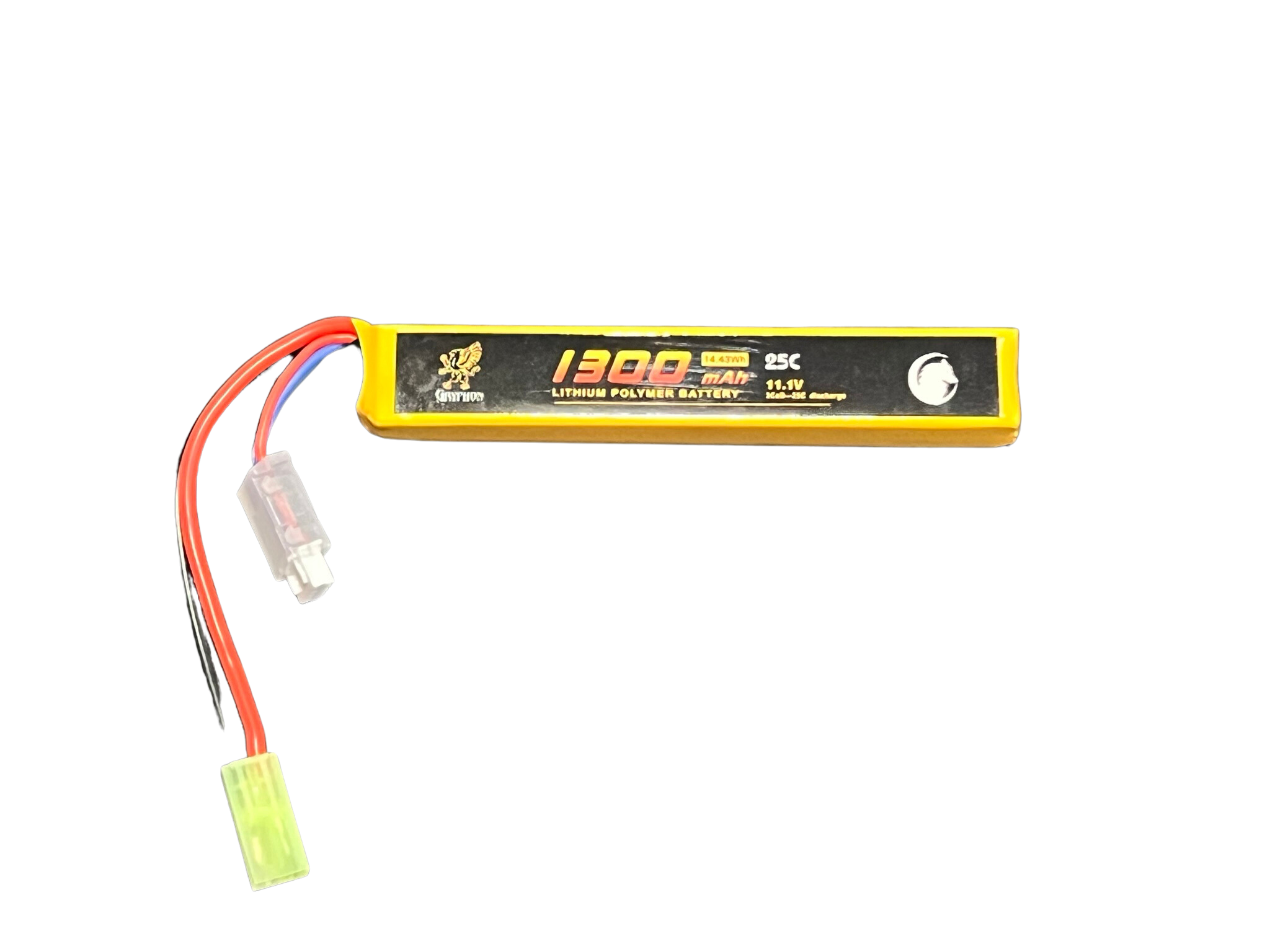 Gryphon 11.1v 1300mAh 25C Stick LiPo Battery