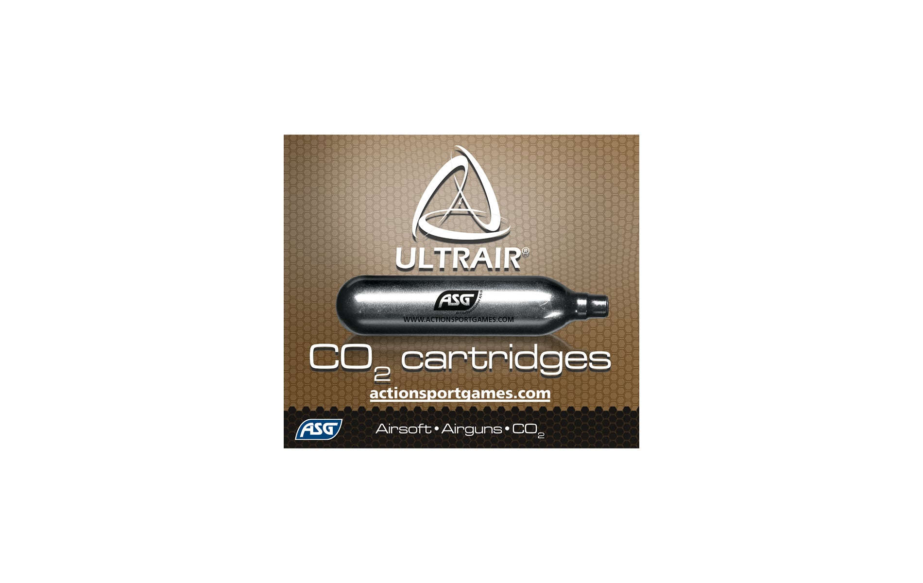 ASG ULTRAIR CO2 Cartridges x5 Pack