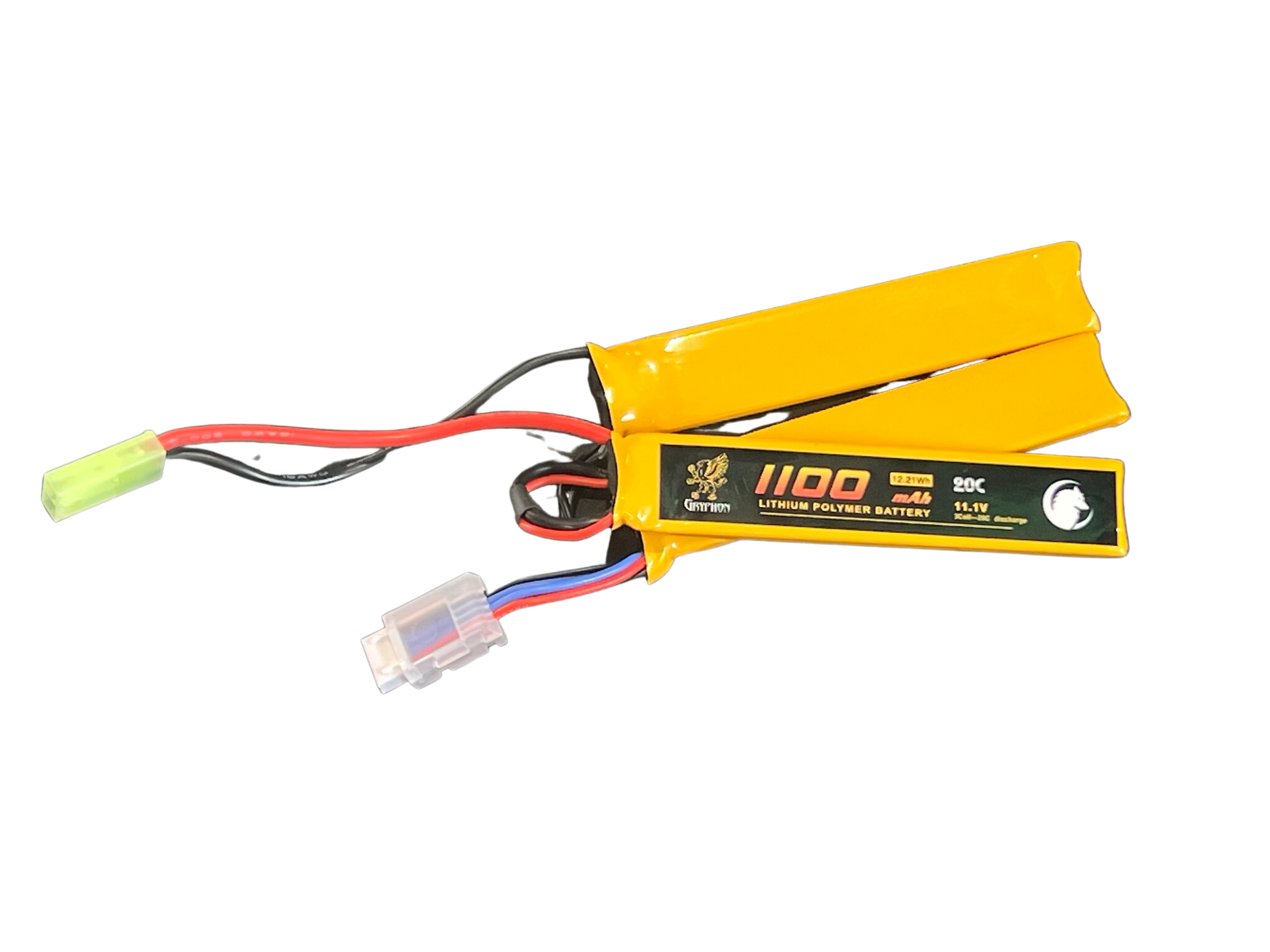 Gryphon 11.1v 1100mAh 20C Tri-Stick LiPo Battery