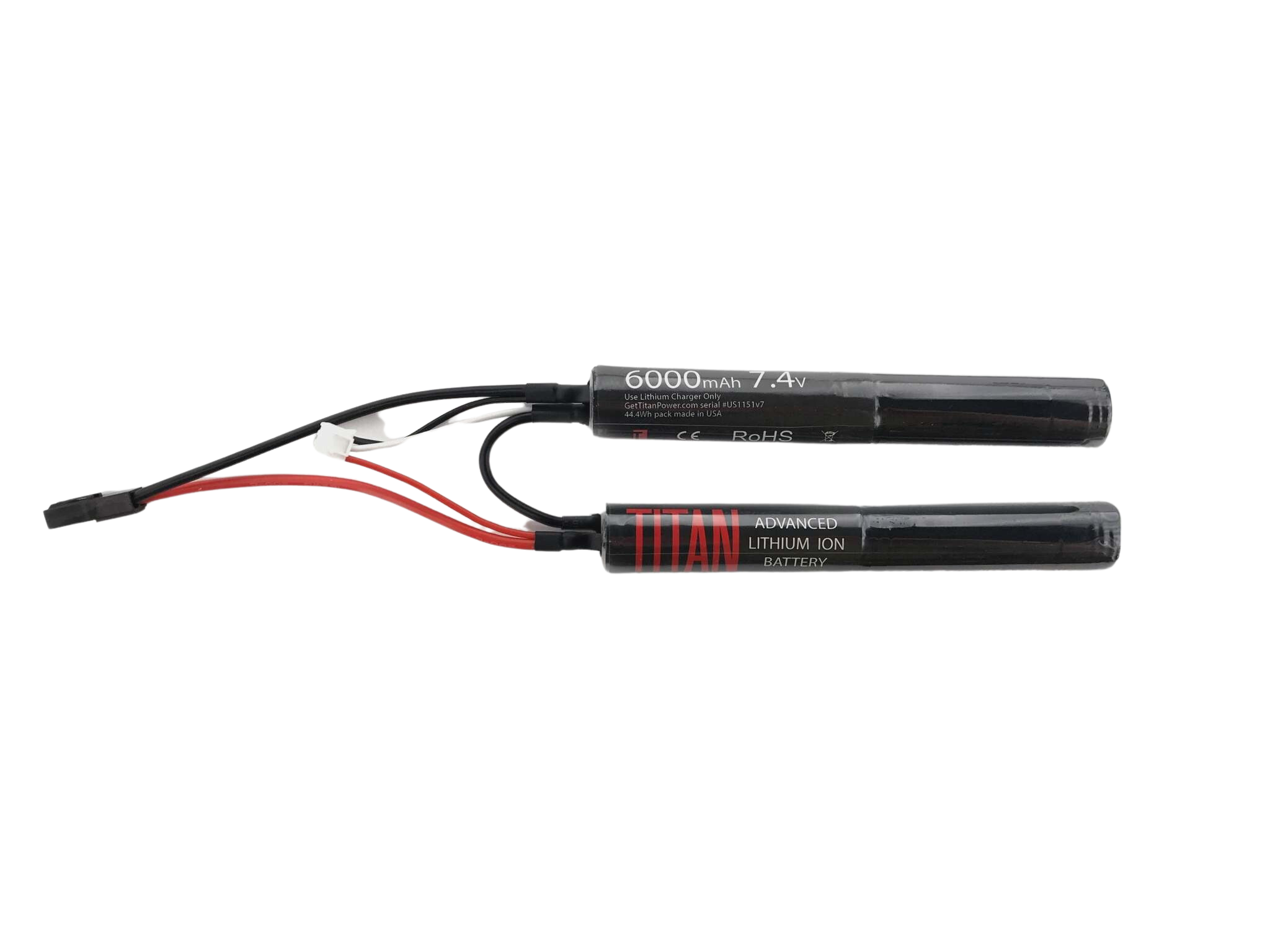 Titan Power 6000mAh 7.4v Nun-Chuck Battery