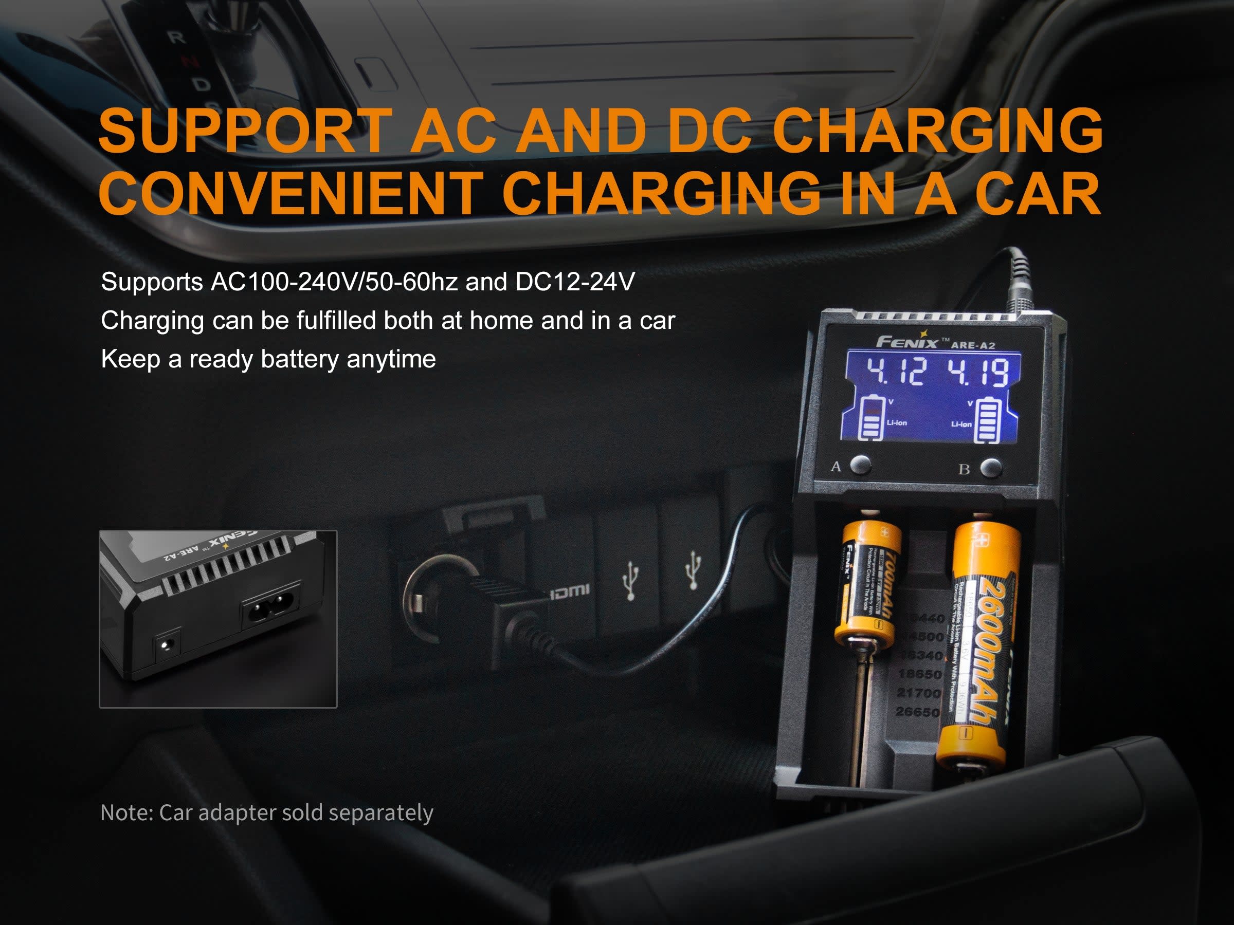 Fenix ARE-A2 Dual Channel Charger