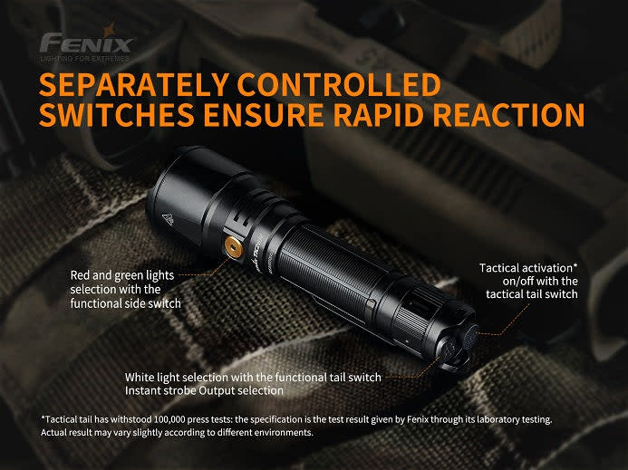 Fenix TK26R Rechargable Tac Flashlight