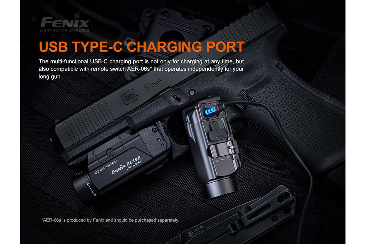 Fenix GL19R High Output Rechargeable Tac Light