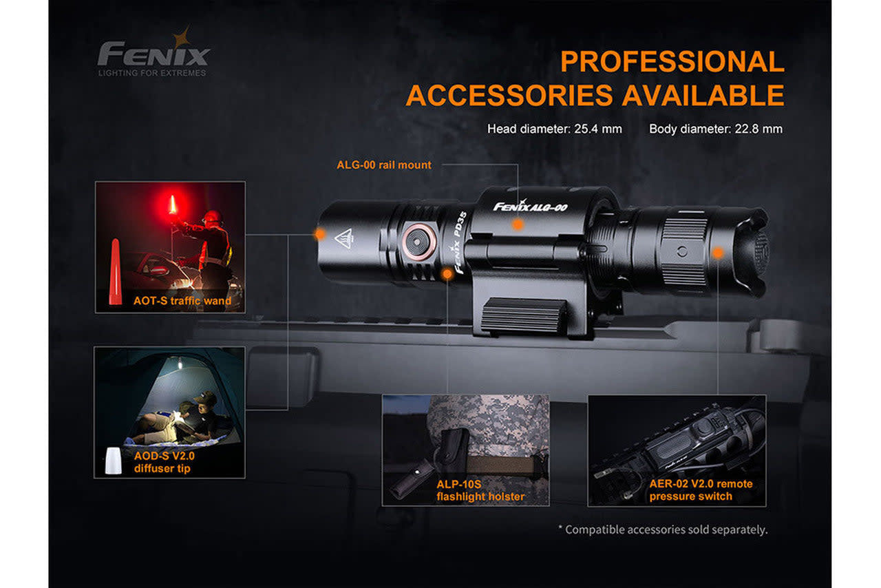 Fenix PD35 V3.0 Tactical Flashlight
