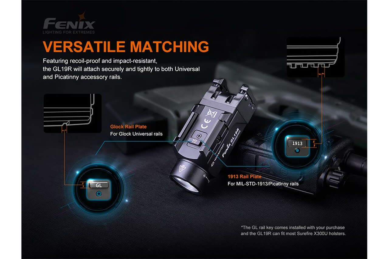 Fenix GL19R High Output Rechargeable Tac Light
