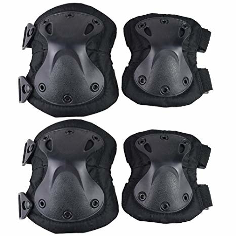 Tactical Knee and Elbow Pad Set