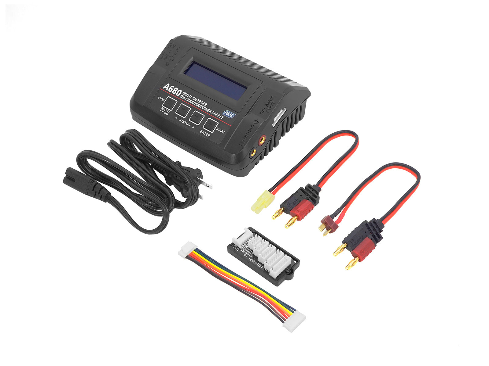 ASG A680 Charger for NiMH/LiPo/NiCd/LiFe/LiHV