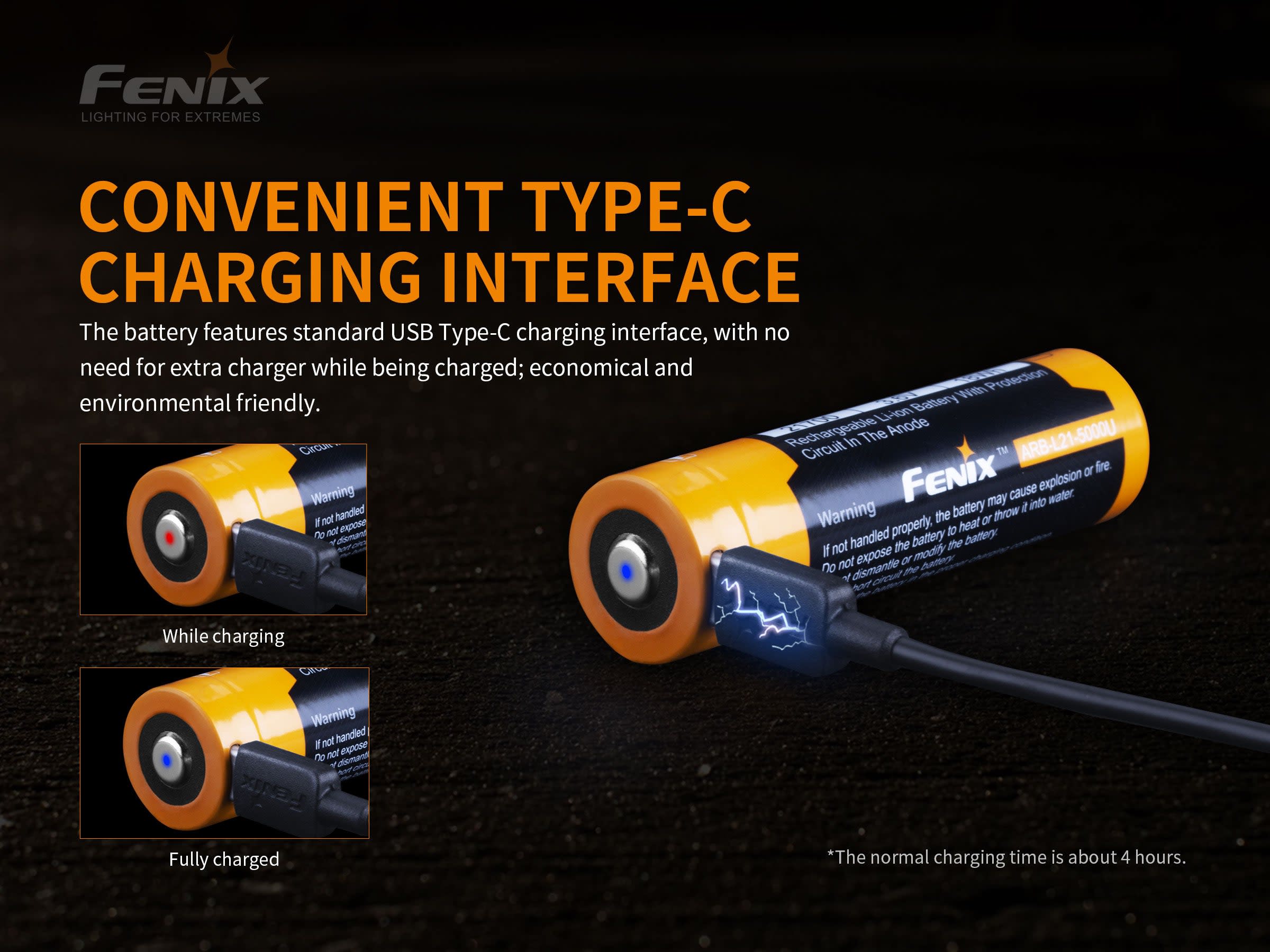Fenix ARB-L21-5000U Rechargable Battery