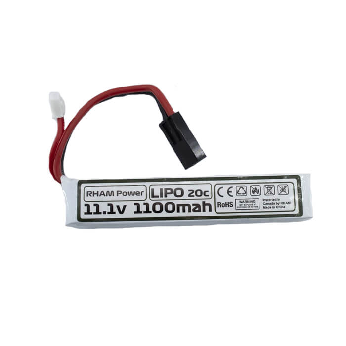 RHAM 11.1v 1100mAh 20C LiPo Stick Battery